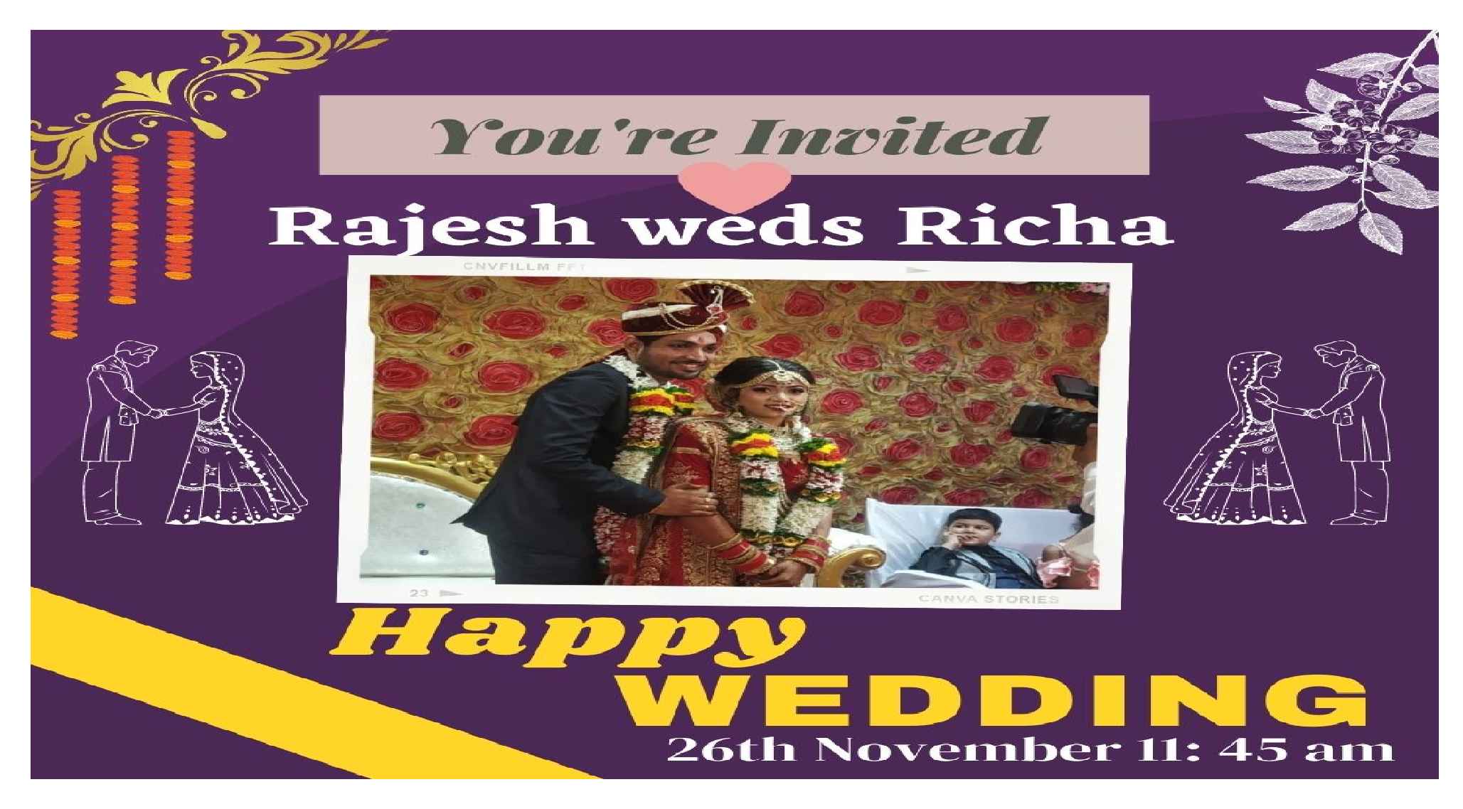 Mr. Rajesh Weds Richa